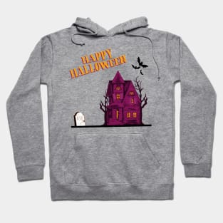 Happy Halloween Haunted House Hoodie